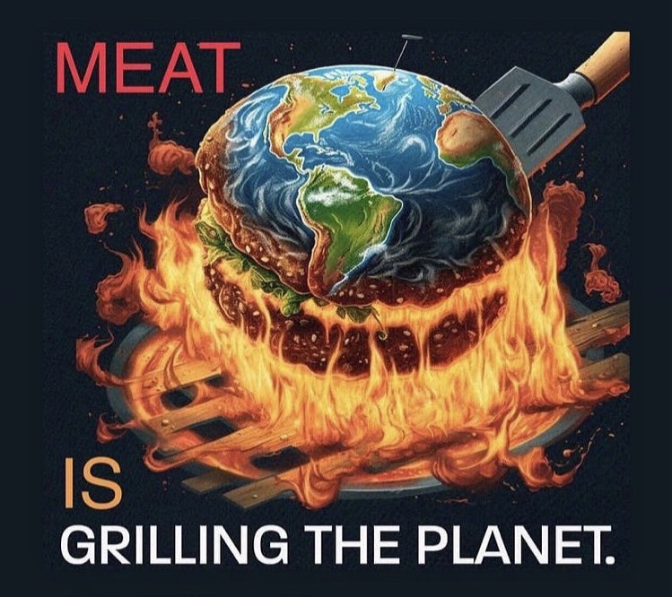 Less Meat Less Heat Climate Action Now – VeganVoices